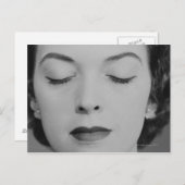 Carte Postale Femme mature 2 (Devant / Derrière)