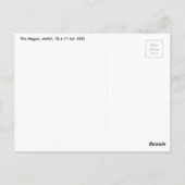 Carte Postale Femme médiévale vents fil (Dos)