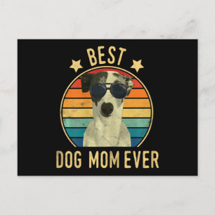 Carte Postale femme meilleure mère chien jamais italien greyhoun