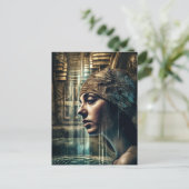 Carte Postale Femme Nageant À La Cascade (Debout devant)