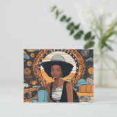 Carte Postale Femme noire (Debout devant)