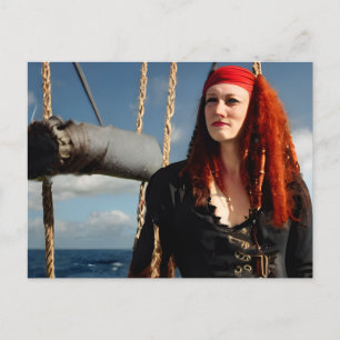 Carte Postale Femme pirate