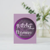 Carte Postale Femme pourpre (Debout devant)
