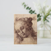 Carte Postale Femme regardant vers le bas (Debout devant)