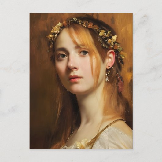 Carte Postale Femme Renaissance (Devant)