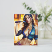 Carte Postale Femme sexy (Debout devant)