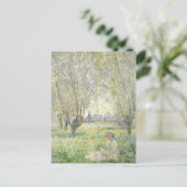 Carte Postale Femme sous les saules, Monet 1880 (Debout devant)