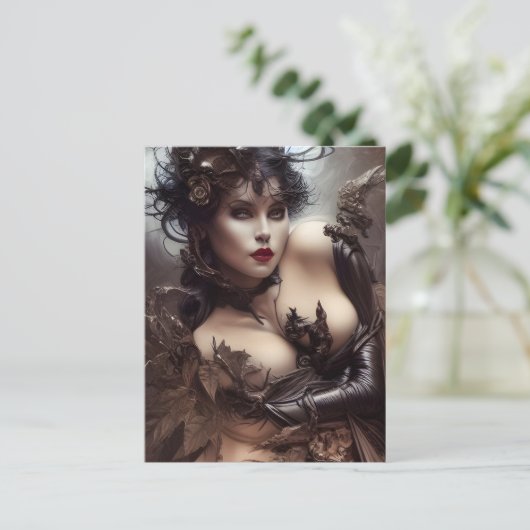 Carte postale femme Sully (Debout devant)