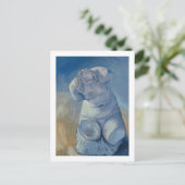 Carte Postale Femme Torso Van Gogh Art (Debout devant)