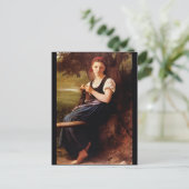 Carte Postale Femme tricot par William-Adolphe Bouguereau (Debout devant)