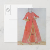 Carte Postale Femme turque (Devant / Derrière)