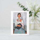Carte Postale Femme tzigane avec bébé, Modigliani (Debout devant)