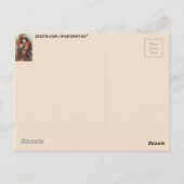 Carte Postale Femme victorienne (Dos)