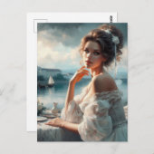 Carte Postale Femme victorienne 2 (Devant / Derrière)