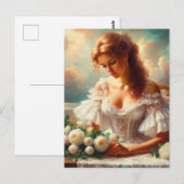 Carte Postale Femme victorienne 5 (Devant / Derrière)