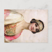 CARTE POSTALE FEMME VINTAGE 1 (Devant)