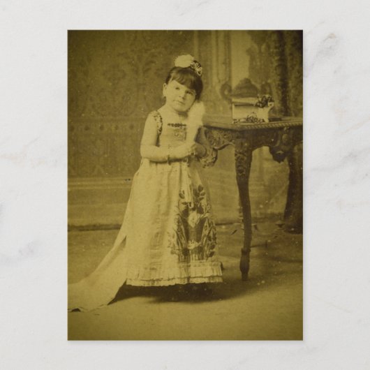 Carte Postale Femme vintage de Circus Freak (Devant)