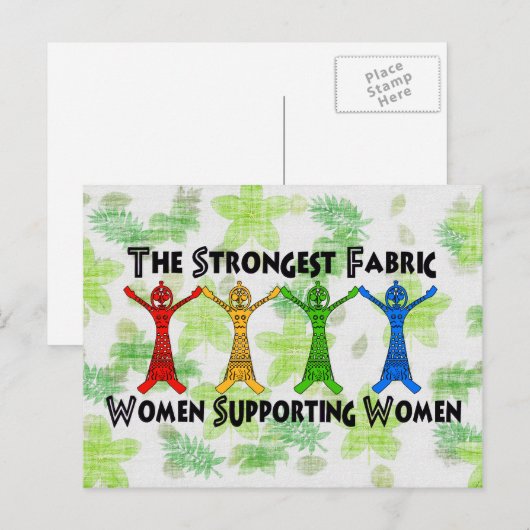 Carte Postale Femmes (Devant / Derrière)