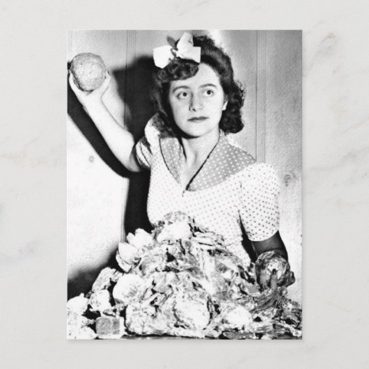 Carte postale Femmes 2ème guerre mondiale en front (Devant)