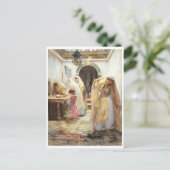 Carte Postale Femmes à la fontaine par Arthur Bridgman (Debout devant)