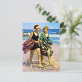 Carte Postale Femmes à Sea Edward Henry Potthast (Debout devant)