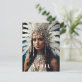 Carte Postale *~ Femmes AP53 AVRIL DIAMANTS ANNIVERSAIRE Boho (Debout devant)