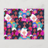 Carte Postale Femmes Autonomisées (Devant)