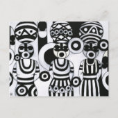 Carte Postale Femmes avec des calebasses par Emeka !