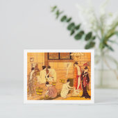 Carte Postale Femmes Bain, Torii Kiyonaga Art Japonais (Debout devant)