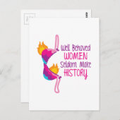 Carte Postale Femmes bien conduites (Devant / Derrière)