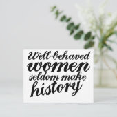 Carte Postale Femmes bien conduites (Debout devant)