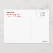 Carte Postale Femmes contre Mitt (Dos)