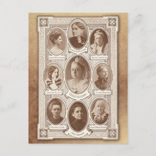 Carte Postale Femmes éminentes (Devant)