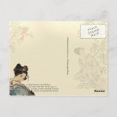 Carte Postale Femmes japonaises en vêtements traditionnels (Dos)