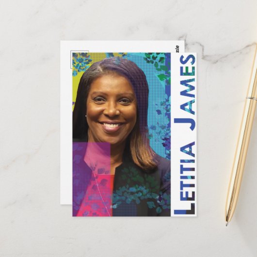 Carte postale Femmes Leaders (Devant/Arrière en situation)