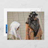 Carte Postale Femmes malaises (Devant / Derrière)