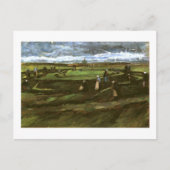 Carte Postale Femmes Mending Nets in the Dunes Van Gogh Art (Devant)