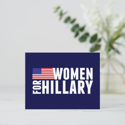 Carte Postale Femmes Pour Hillary (Debout devant)