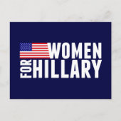Carte Postale Femmes Pour Hillary (Devant)