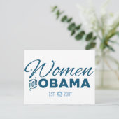 Carte Postale Femmes pour Obama (Debout devant)