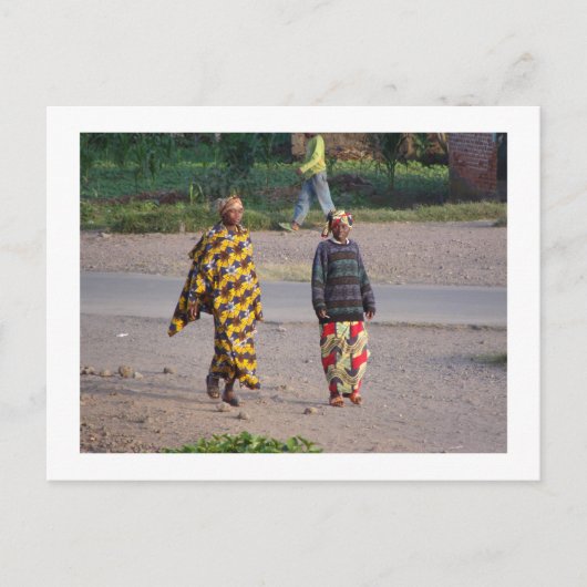 Carte Postale Femmes rwandaises (Devant)