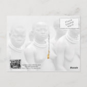 Carte Postale Femmes tribales d'Ouganda (Dos)