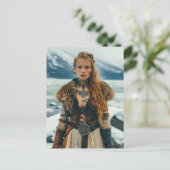 Carte Postale Femmes viking Guerriers intemporels (Debout devant)