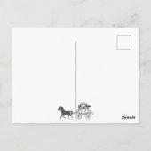 Carte Postale Femmes vintages en robe (Dos)