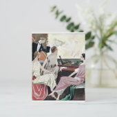 Carte Postale Femmes Vintages en vedette 1930 (Debout devant)