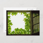 Carte postale Fenêtre (Devant / Derrière)