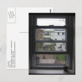 Carte Postale fenêtre (Devant / Derrière)