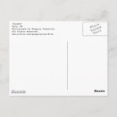 Carte Postale fenêtre (Dos)