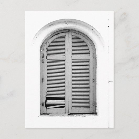 Carte Postale fenêtre (Devant)