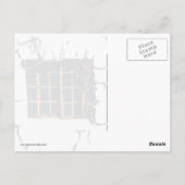 Carte Postale Fenêtre dans un mur de pierre (Dos)